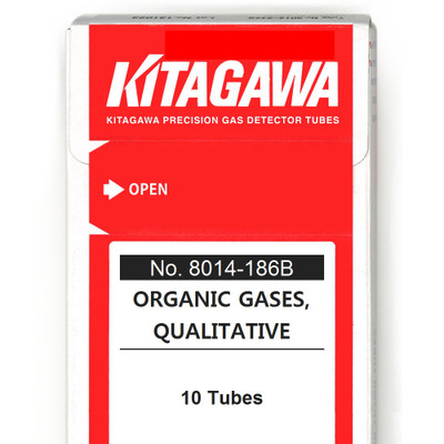 Gas Detector Tubes- Organic gases, 8014-186B