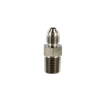 Connector, 1/4" 37° Flare by 1/4" MNPT, SS