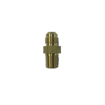 Connector, 3/8" 37° Flare by 1/4" MNPT, Brass