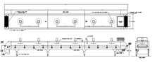 Martin/Baron (MBI) Single Pass Tunnel Freezer (refurbished)