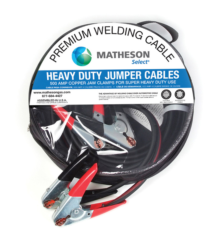 explosión grava Pirata MATHESON Select Jumper Cables - MATHESON Online Store