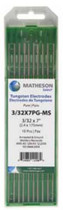 MATHESON Select Pure Tungsten Electrodes  Choose Size and Quantity