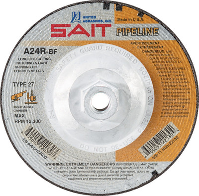 UAI Cutting/Grinding Wheel 7x1/8x5/8-11 TY27 Metal  - 22052