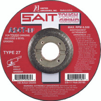 UAI Cutting/Grinding Wheel 4-1/2x1/4x7/8 TY27 Metal  - 20065