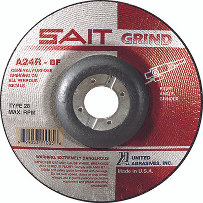 UAI Grinding Wheel 7x1/4x7/8 TY28 Metal  - 21000