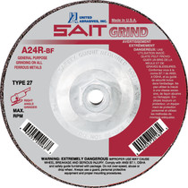 UAI Grinding Wheel 7x1/4x5/8-11 TY27 Metal - 20086
