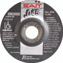 UAI Cutting Wheel 4-1/2x.045x7/8 TY27 Metal - 22345