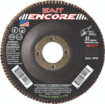 UAI Flap Disc 4-1/2x7/8 60G TY27 Encore - 71208