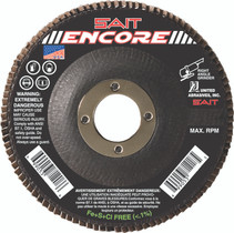 UAI Flap Disc 4-1/2x7/8 80G TY27 Encore - 71209