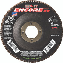 UAI Flap Disc 4-1/2x5/8-11 80G TY27 Encore - 71219 - Nippon Sanso