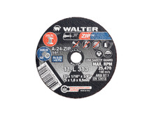 Walter Cutoff Wheel 3x1/16x3/8 TY 1 Zip   -  11L313