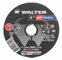 Walter Cutoff Wheel 5x3/64x7/8 TY 1 Zip™ Wheel -  11T052