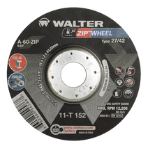 Walter Cutoff Wheel 5x3/64x7/8 TY 27 Zip™ Wheel -  11T152