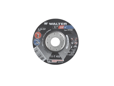 Walter Cutoff Wheel 4-1/2x1/16x7/8 TY 1 Zip+™ -  11T453