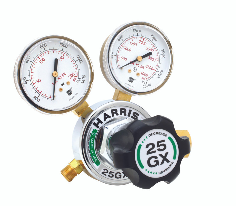 HARRIS REGULATOR - NITROGEN #25 100PSIG 580 INERT GAS REG
