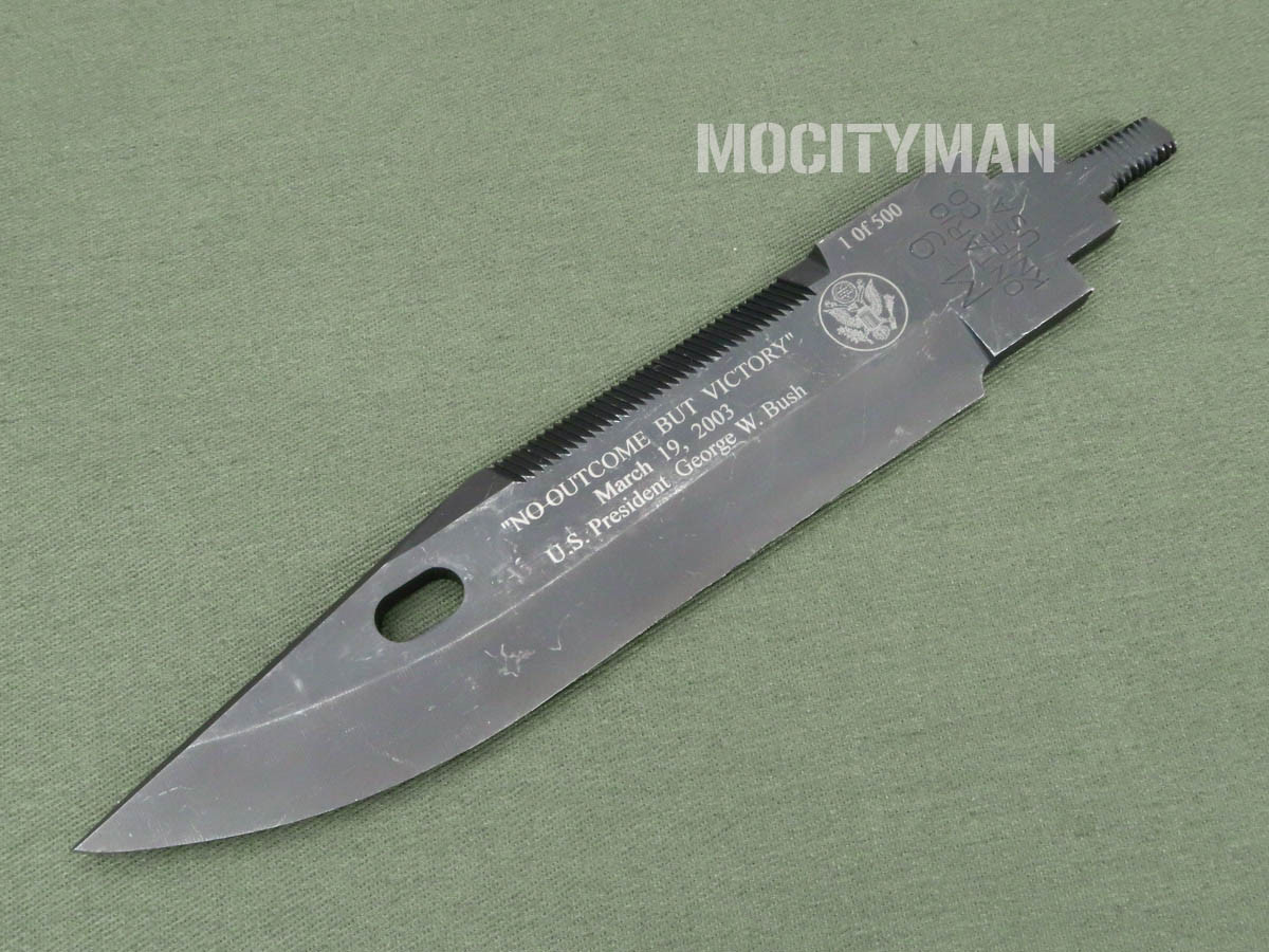 Ontario Commemorative M9 Unsharpened Blade USA Made
