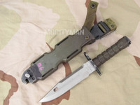 Phrobis M9 Bayonet with Scabbard - 4 Line - USA Made (13895)