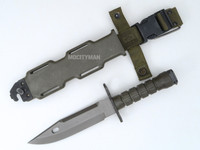 LanCay M9 Bayonet with Scabbard - Early Model 1992 - Genuine Military - USA Made (36413)
