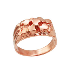 Rose Gold Midsize Nugget Ring