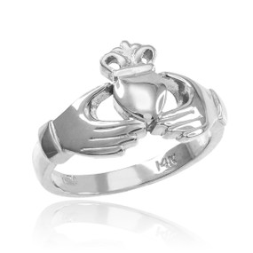 Sterling Silver Classic Claddagh Ring