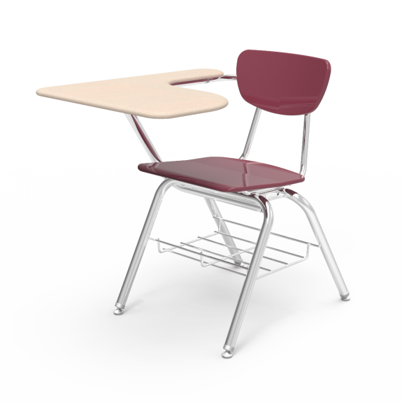 Chair Desk Virco 3000 Series Tablet Arm Student Desks