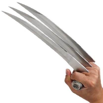 Wolverine X Men Claw Silver With Display Stand - keyscutlery.com