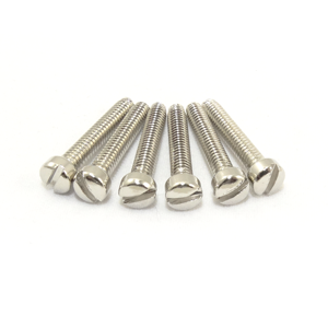 Humbucker/P90 Nickel 5-40 X 3/4" Fillister Head