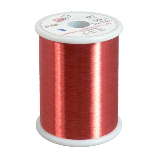 SMD LED 1206 ORANGE Cu-Draht 0,1mm  copper magnet wire 160 mm oranje arancio 
