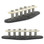 Black and White Stratocaster Style Bobbin Kit