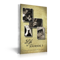 Custom Life Journal - Cover, Title Page, & 3 2-sided Pages -100 journals