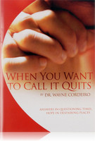 When You Want to Call it Quits - Booklet