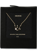 Aquarius Zodiac Constellation Necklace