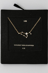 Leo Zodiac Constellation Necklace