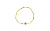 Evil eye zirconia   bracelet