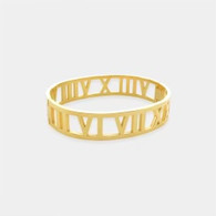 Gold Roman Numeral bracelet 