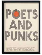Poets & Punks Giclee Art Print