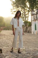 Havana Buttoned sailor jeans striped