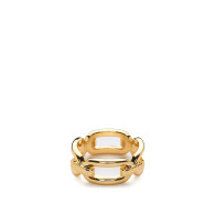 Chain Band Ring 18K Gold Plated