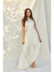 Olympia Pearl pleated dress