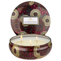 Voluspa 3 Wick Candle - Goji Tarocco Orange