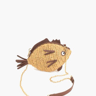 Fish raffia bag