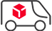 shipping car icon
