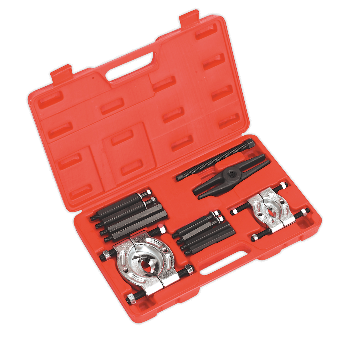 Sealey PS984 Double Mechanical Bearing Separator/Puller Set 12pc Toolden