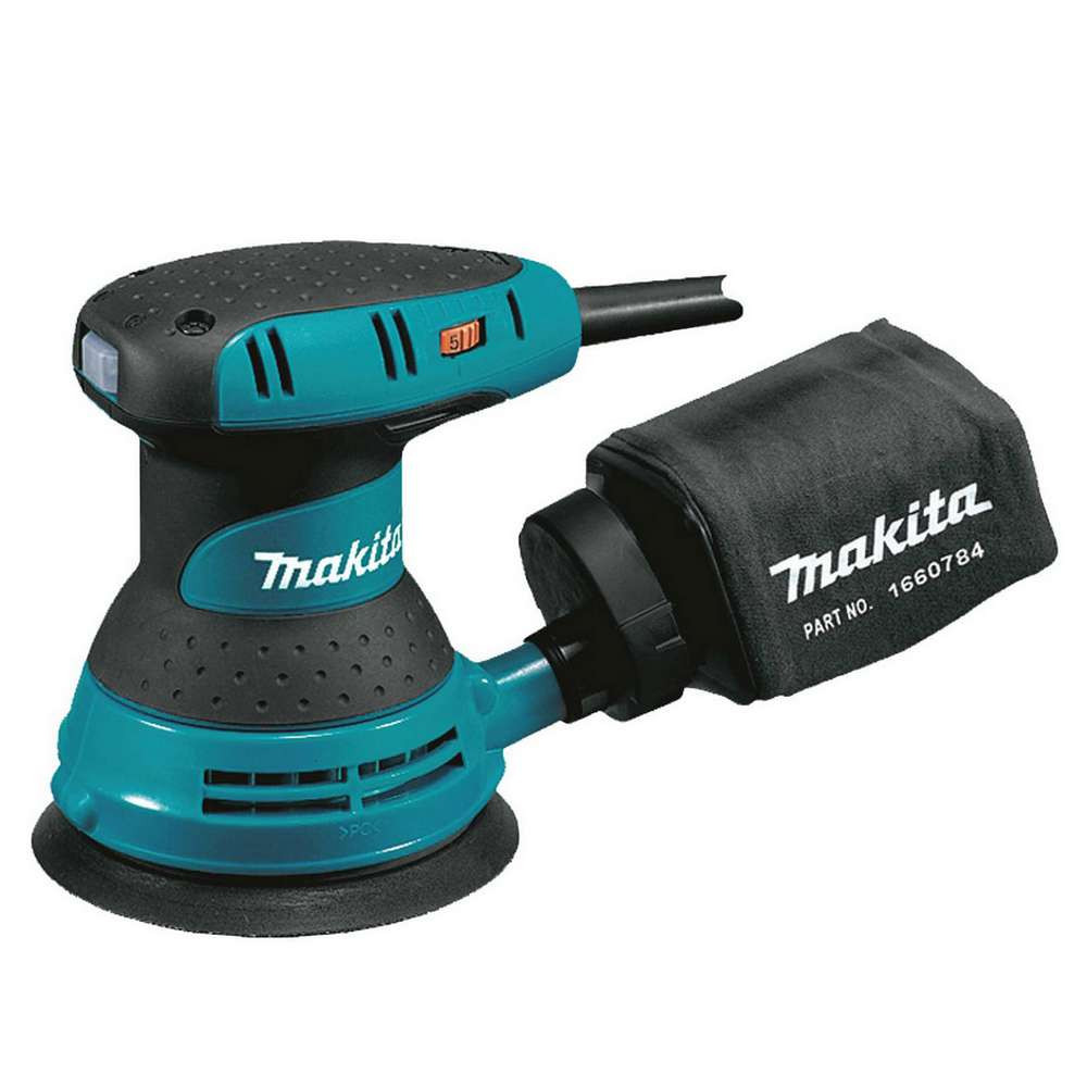 Makita BO5041 240v 5"/125mm Random Orbit Sander Toolden