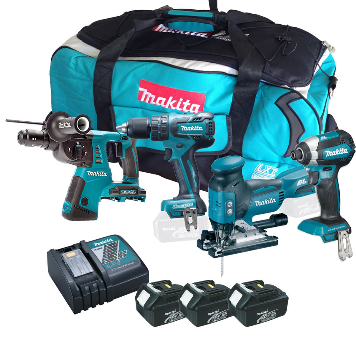 Tool Backpack With Battery Charger IUCN Water