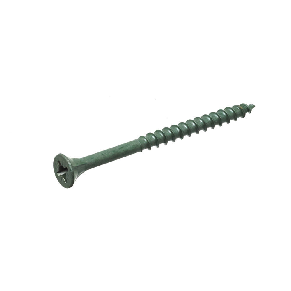 4.5 x 60mm CSk Green Timber Decking Screws 200 Pack