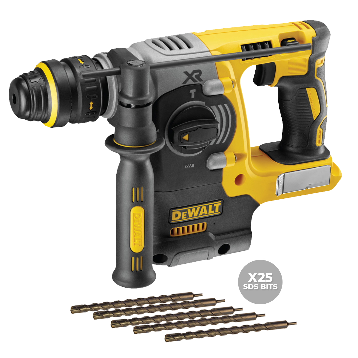 Dewalt Brushless SDS+ Rotary Hammer Drill & Bit Bundle Toolden