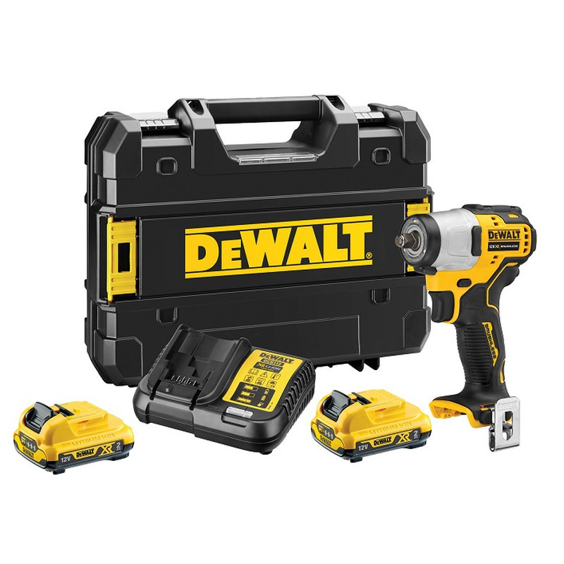 Dewalt DCF902D2 12V XR Impact Wrench 3/8"2 x 2.0Ah Batteries Toolden