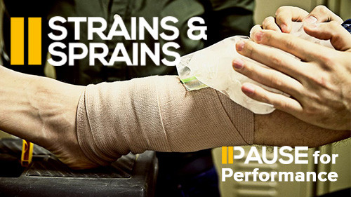 Pause for Performance: Strains & Sprains