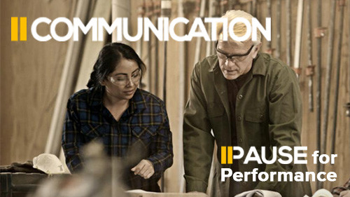 Pause for Performance: Communication